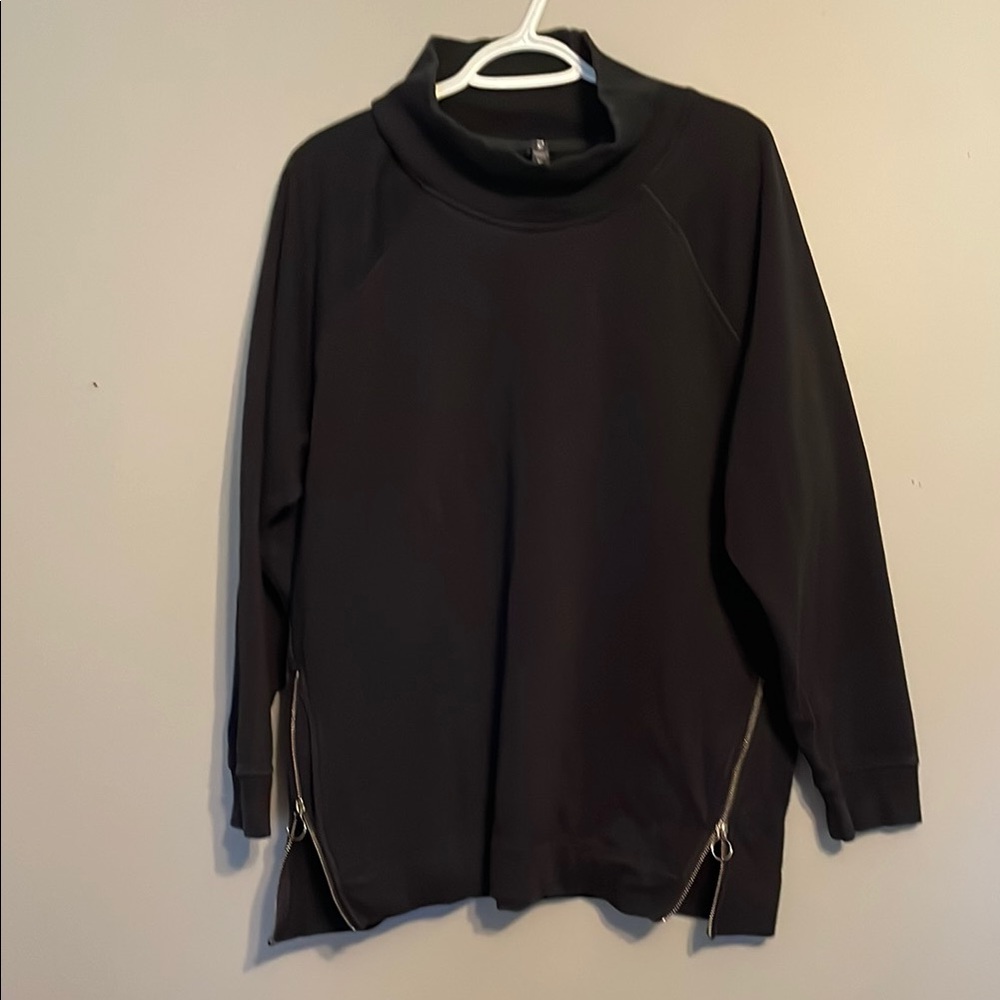 Athleta Black Oversized Hoodie